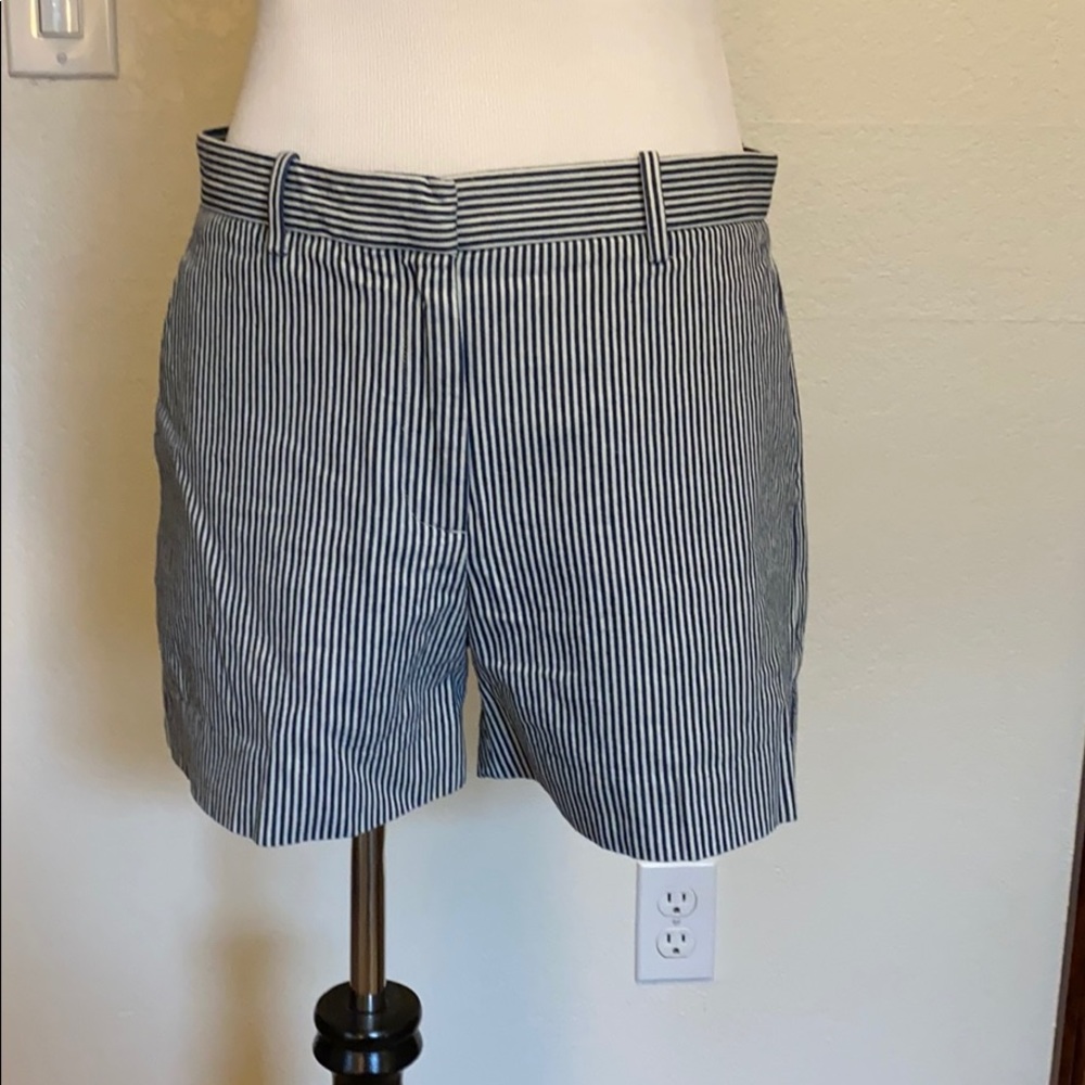 Blue and white Gap shorts